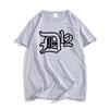 D12 Band Printing T-shirt Grunge Hip Hop Unisex Streetwear Cotton Short Sleeve Male T Shirt Summer Round Neck Mens Tshirt Print