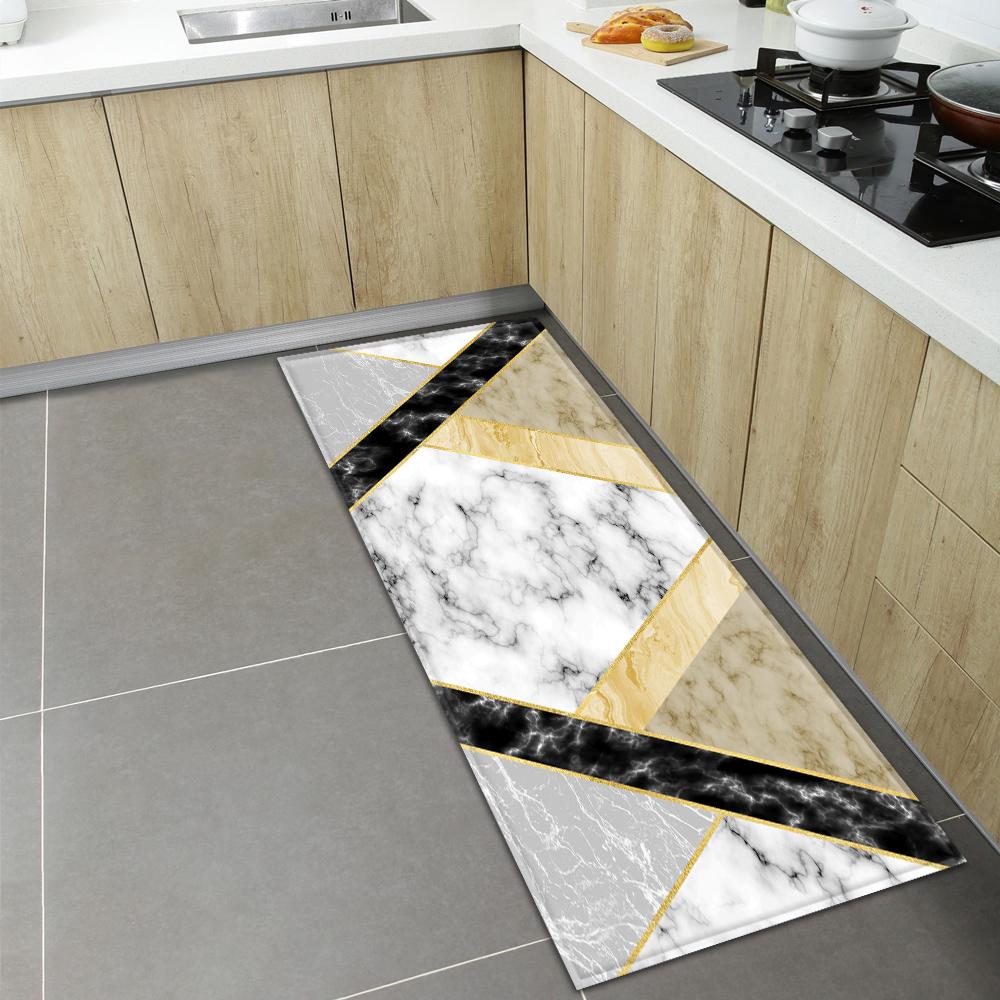 Bedroom Bedside Living Room Carpet Porch Balcony Bathroom Non-slip Floor Mat Nordic Kitchen Rug Home Porch Door Mat