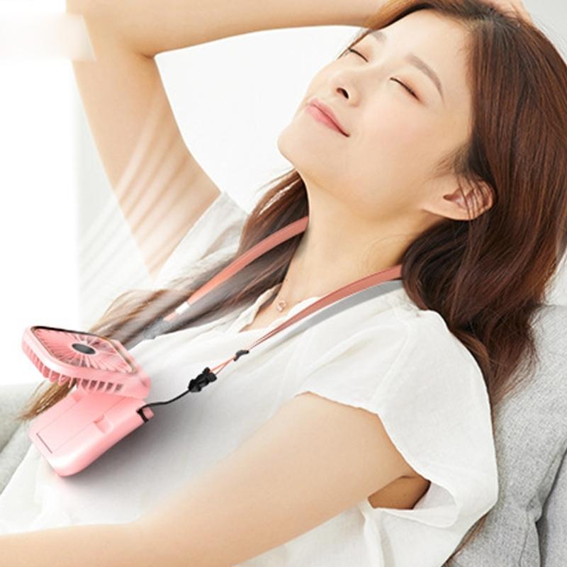 Portable Handheld Fan,Rechargeable Hand Fan, Builtin 3000mAh Battery Fan,USB Foldable Fan, Pocket Fan with Power Bank