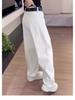 2025 Spring Retro High Waist Slimming Wide Leg Jeans for Women with Pear-Shaped Figure