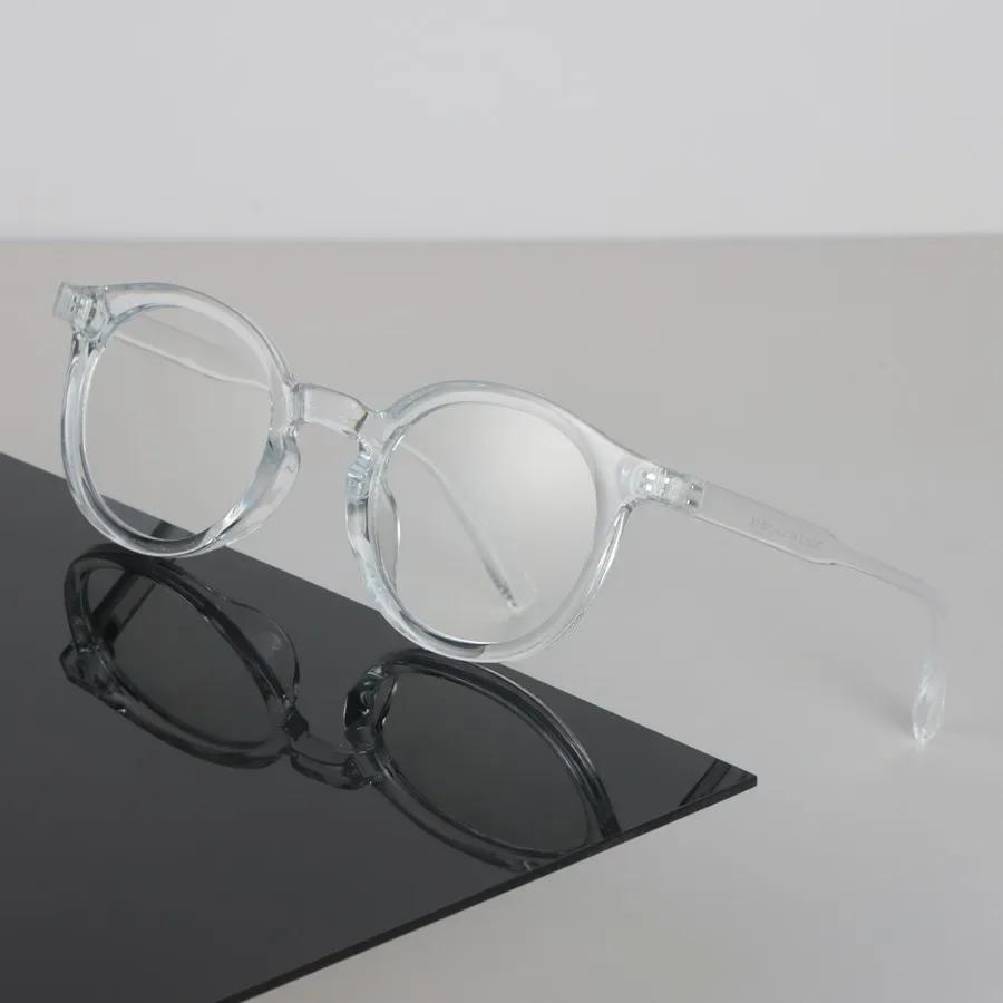 Minimalist Trendy Transparent Glasses Retro Round Frame Eyeglass Women Men Retro Clear Lens Frame Glasses Oculos