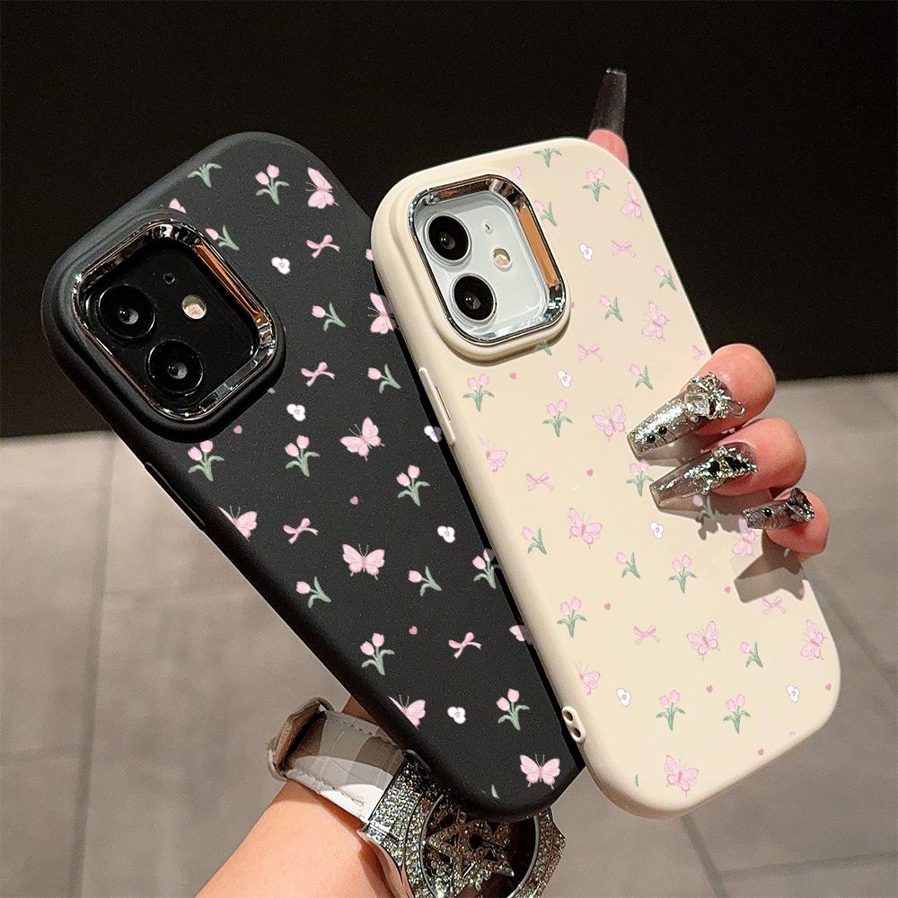 

Для OPPO A16 A38 A57 A58 A74 A78 A98 Reno8T Reno13F Realme C25S C53 C65 Мультяшний Чорний Кіт Сріблястий Край М який Рідкий Силікон Захисний Чохол Realme C2 синій