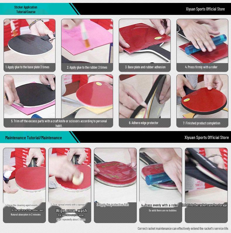 Pai Li Ao TN Carbon Fiber Table Tennis Blade: Fast Attack Type for DIY Single Racket