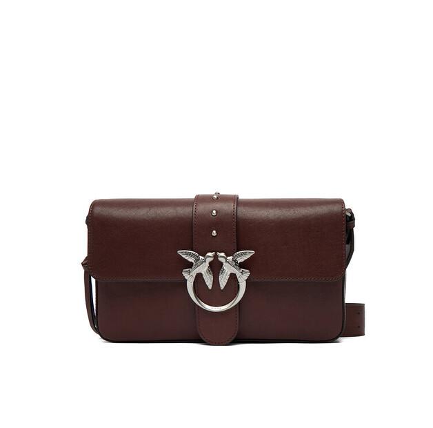 PINKO Love One Slouchy Zip Classic AI PLTT Bag