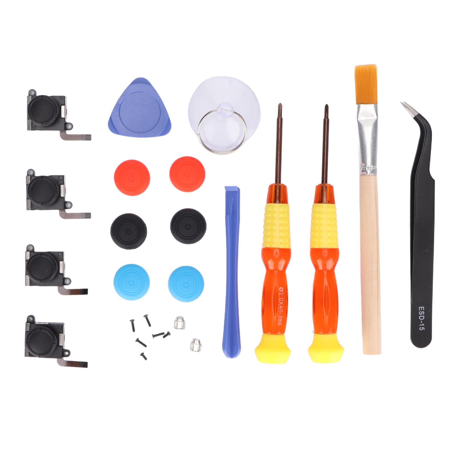 

25 in 1 Disassembly Set Handle Screwdriver Rocker Joystick Disassembly Kit for Switch