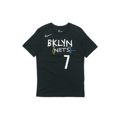 Kevin Durant #7 Brooklyn Nets Performance Basketball T-Shirt Men Tops Black CT9420-014