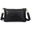 Genuine Leather Women's Crossbody Bag with Wrist Strap - Top Layer Cowhide Shoulder Bag