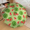 1PC Watermelon Pattern Umbrella-8-Rib Reinforced Portable Folding Travel Suitable for All Seasons Outdoor Daily Use-G381