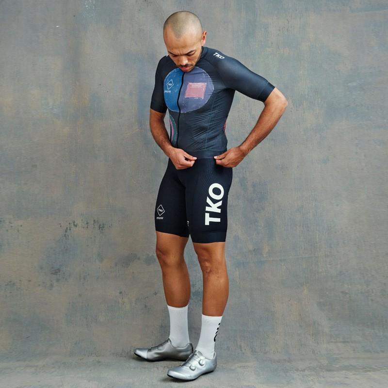 Men Women Cycling Jersey Short Sleeve Breathable Quick Dry Bike Riding Top Limited Art Print TKO Edition