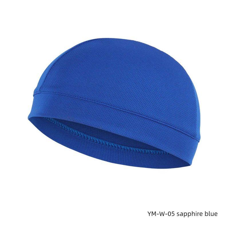 

Outdoor Sports Bicycle Cap Small Hat. Summer Pattern Python Windproof Riding Liner Motorcycle Headgear Sun Protection Sports YM-W-05 sapphire blue All yards
