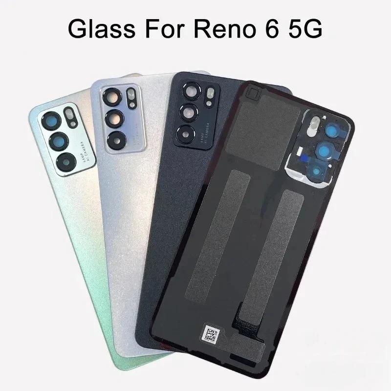 Back Cover For Oppo Reno6 5G Back Cover Reno 6 Rear Housing PEQM00, CPH2251 Replacement Panel