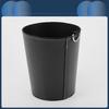 INFINAUTO Car Trash Front Rear Inch Inch Auto Trash For Hanging Bin, & Seat, 5.1 Wide, 5.9 High, Bin, Leather, Black,
