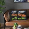 Movie Fast And Furious Brian O'Connor 2 Pcs Square Pillowcase Pillow Cover Cushion Zip Decorative Comfort Throw Pillow For Home