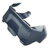Racing Inspired Helmet Spoiler Accessory Aerodynamic ABS Plastic No Tools Required Streamlined Aggressive Appearance