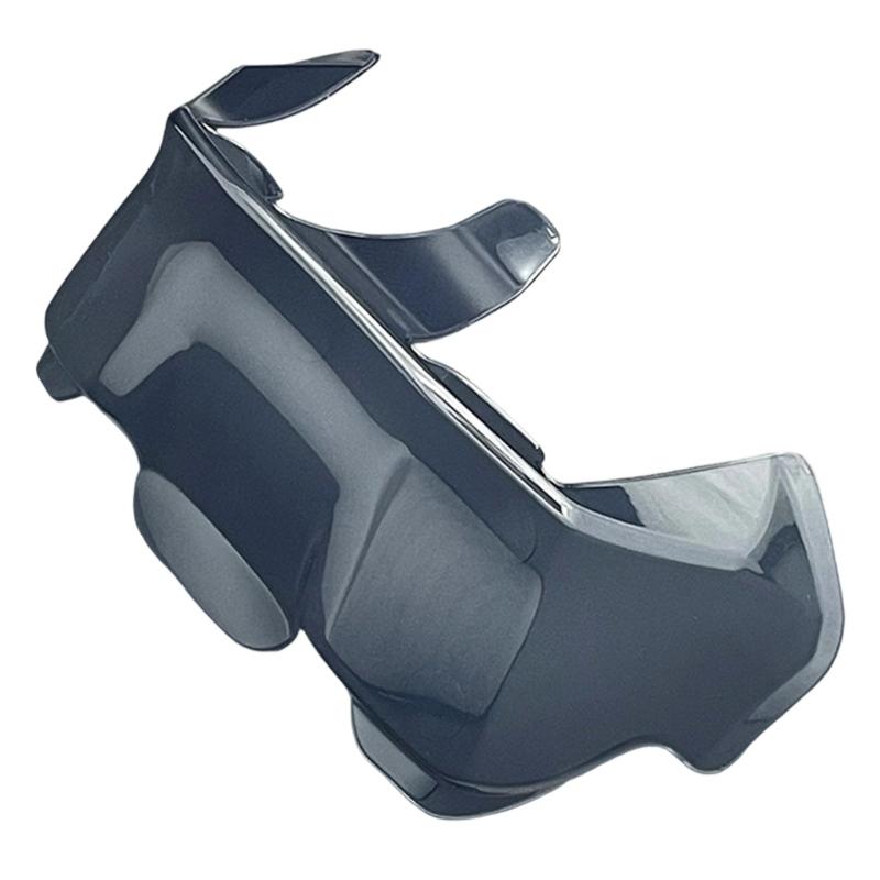 Racing Inspired Helmet Spoiler Accessory Aerodynamic ABS Plastic No Tools Required Streamlined Aggressive Appearance