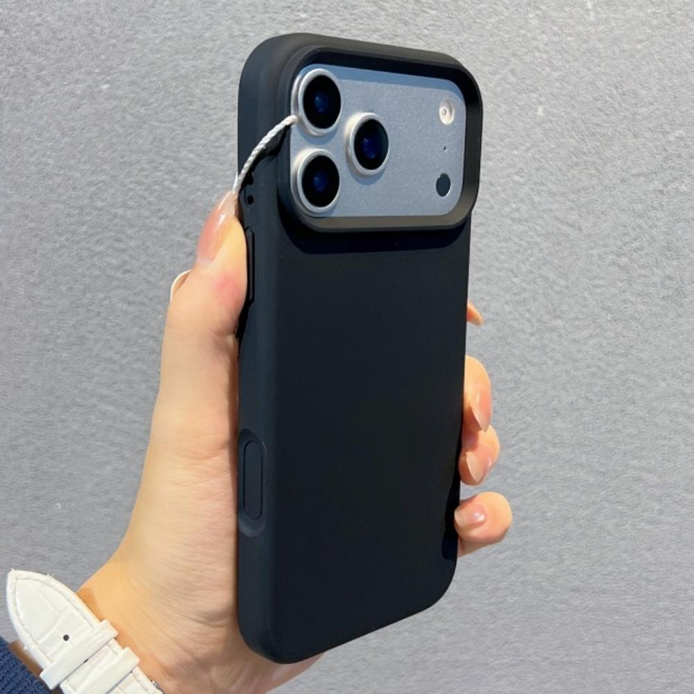 With Camera Touch Button Liquid Silicone Soft Case For For Iphone 16 17 Pro Max For Magsafe Magnetic Wireless Charge Bumper Cover