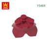 Non-Toxic 87Pcs/Lot 15469Flower Base With 4 Holes Building Blocks Moc Accessories Compatible With Assembles Bricks Children Toys Gi