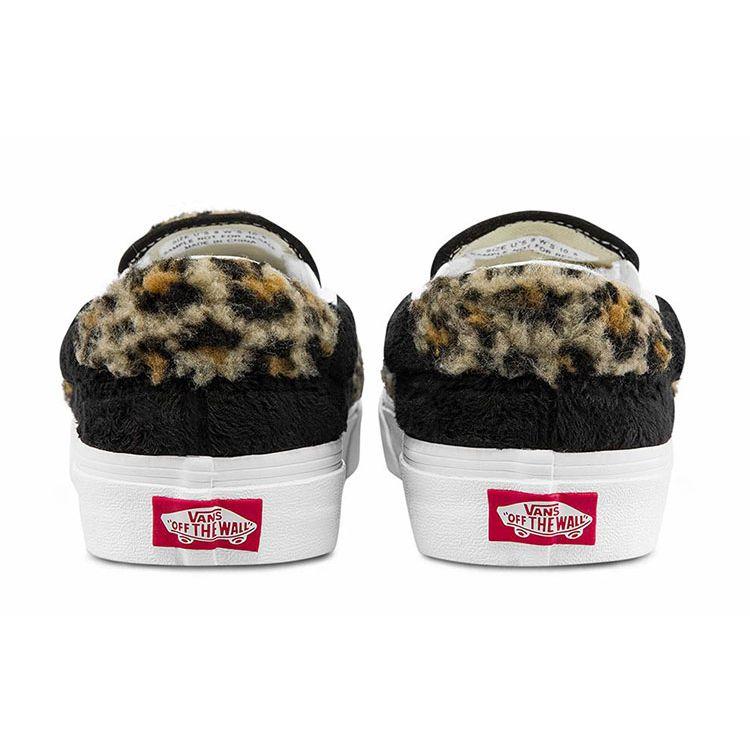 Vans Slip-On 59 Leopard Unisex Tenisky Tmavě hnědá Černá Pravá bílá VN0A38GU6BX