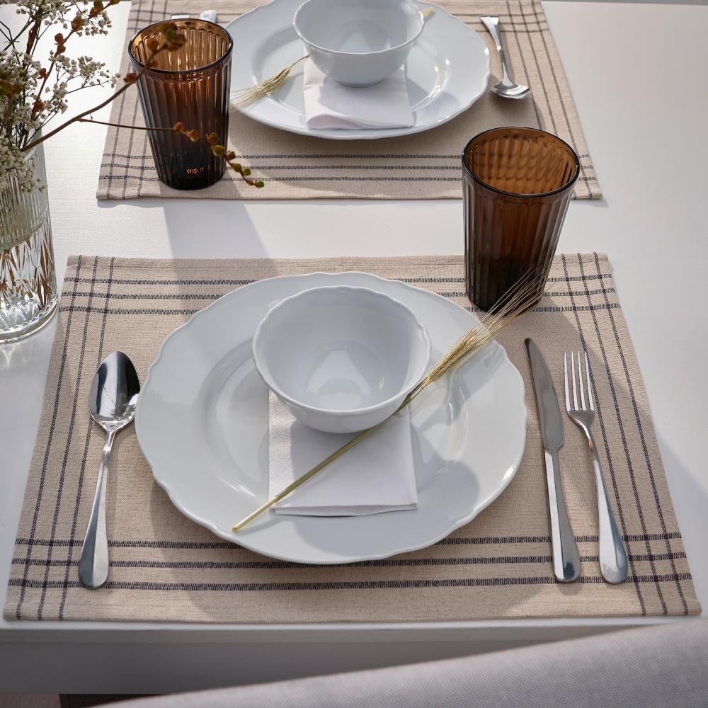 IKEA V RARV Platzset dunkelgrau natur 35x45 cm günstig kaufen — Preis, kostenloser Versand, echte Bewertungen mit Fotos — Joom