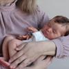 BZDOLL 3D-paint Skin with Visible Veins Doll Reborn Baby 50cm 20inch Soft Vinyl Asleep Newborn Bebe Art Dolls Girl Christmas Gift Art Toy