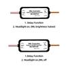 DRL Controller Auto Car LED Daytime Running Light Relay Harness Dimmer On/Off 12-18V Fog Lamp Control