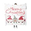 Tuniu Cute Gnomes Christmas Throw Blanket for Sofa Bed Room Decoration Gift for Kids Adults