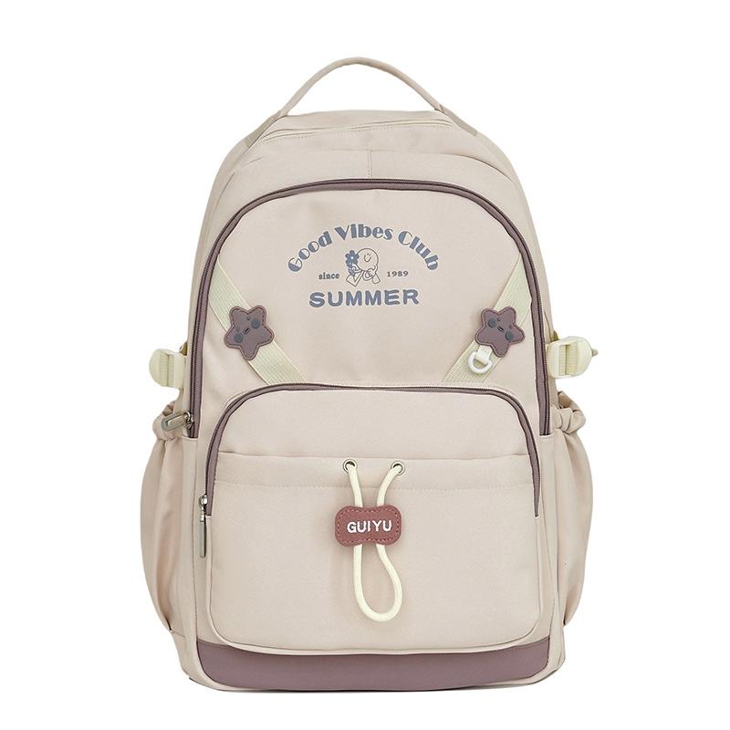 Large Capacity Backpack New Style College Style College Student Female Casual School Bag Fashionable Travel Backpack