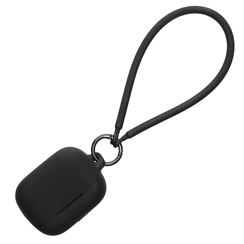 

Silicone Case with Sticker Handstrap for Anker Soundcore K20i - Black