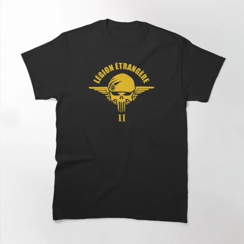 

Légion Étrangère 2 REP French Foreign Legion Paratrooper TShirt 100 Cotton ONeck Summer Short Sleeve Casual Mens Tshirt S
