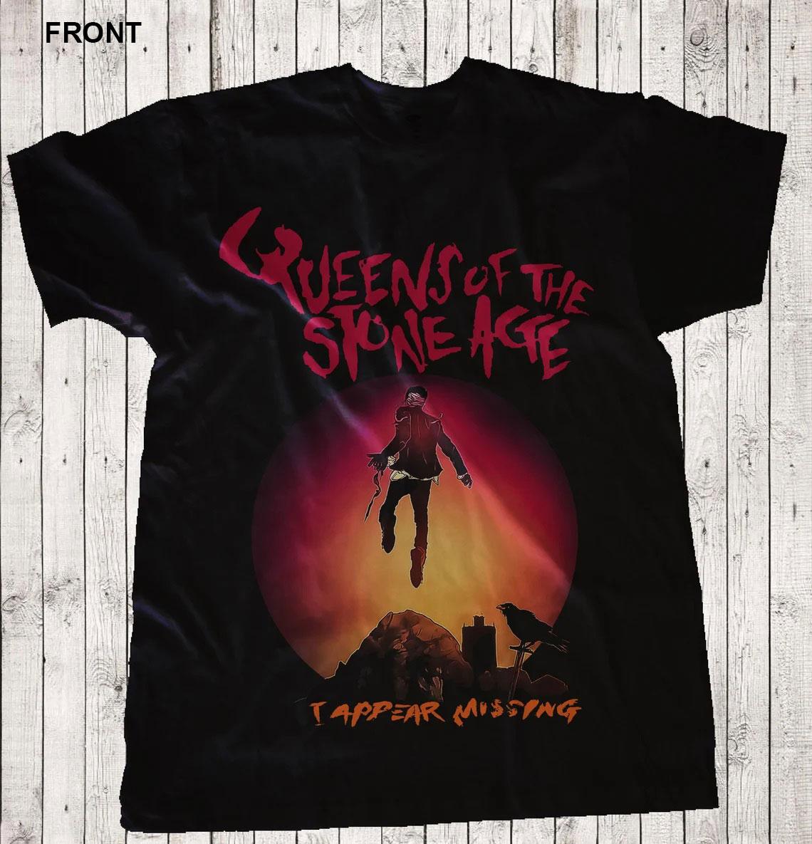 

Queens of the Stone Age – QOTSA – I Appear Missing – Футболка американской хард-рок группы XL