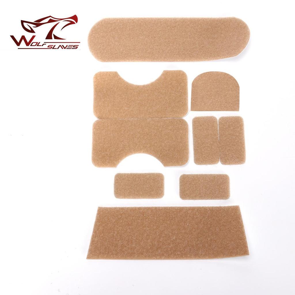 Sada Mickey helmy na suchý zip: 9 suchých zipů pro příslušenství k helmě, K dispozici množstevní slevy