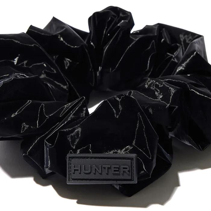[WOMEN] GLOSSY Hair Scrunchie - Black HDW0001CZZBLK