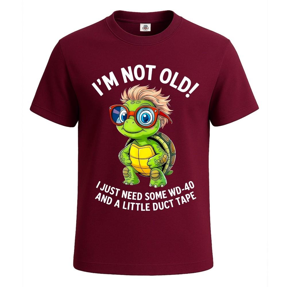 Im not old i just need turtle funny novelty party mens tshirt gift tee top 2XL