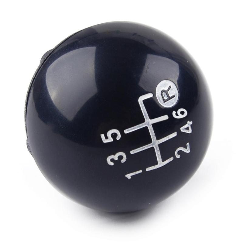 

6 Speed Gear Shift Shifter Knob Head Ball 55344048 Fit for Fiat 500 2012 2013 2014 2015 2016 2017 2018 Black