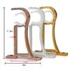 Durable Single Hang Curtain Rod Bracket Fixing Clip Thicken Hanger Hook Crossbar Furniture Hardware Rod Support Clamp