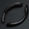2pcs Carbon Fiber Non-Slip Steering Wheel Cover Car Accessories For Hyundai I30 Accent Creta Kona IX35 I40 Getz Sonata Elantra Veloster