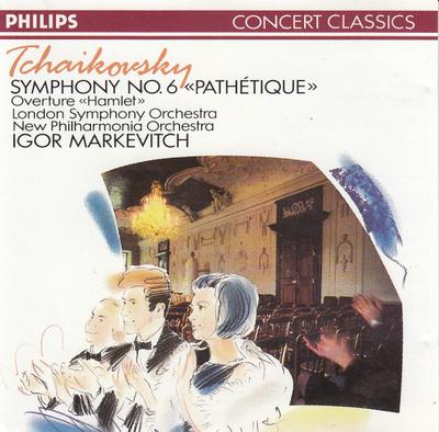 CD Tschaikowsky; MARKEVITCH - Symphonie 6 / Hamlet 4224782 Philips Europa Klassik Gebraucht