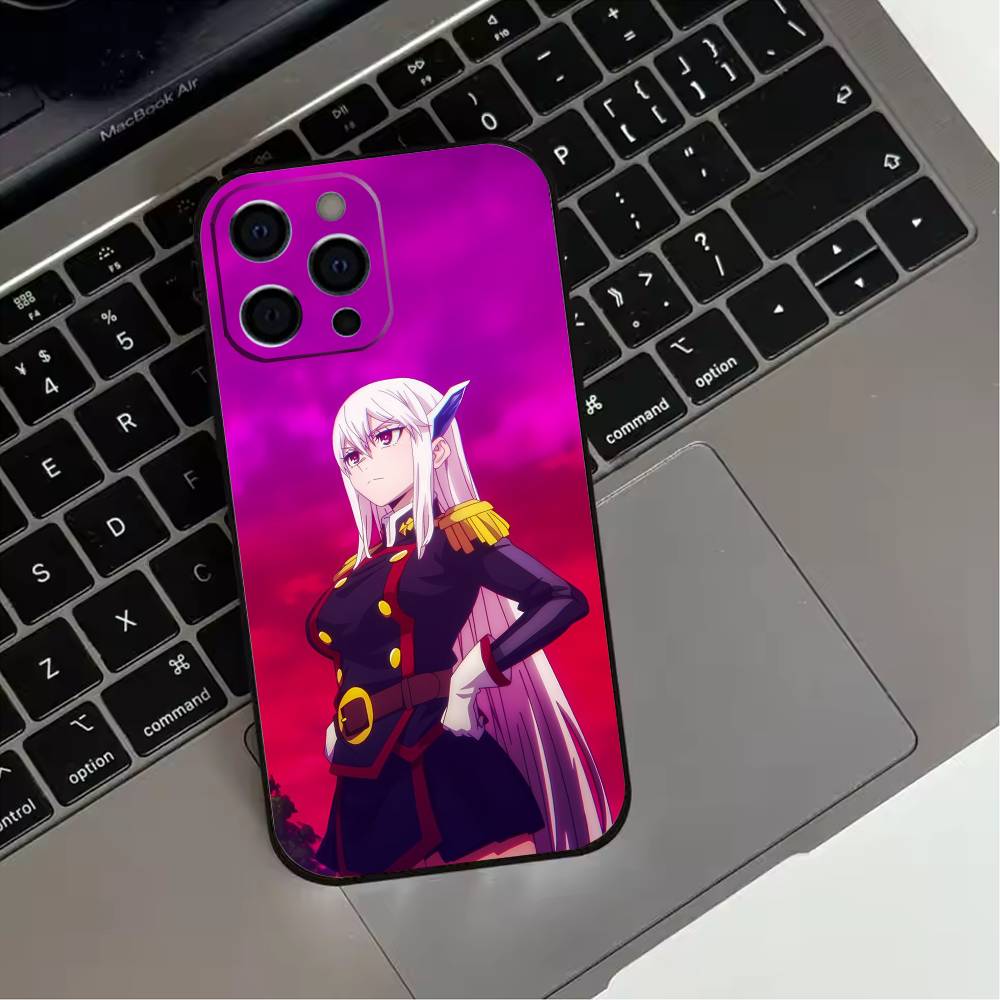 Chained Soldier Phone Case For iPhone 17,16,15,14,13,12,11 Plus,Pro Max,XS,Soft Silicone Black Cover