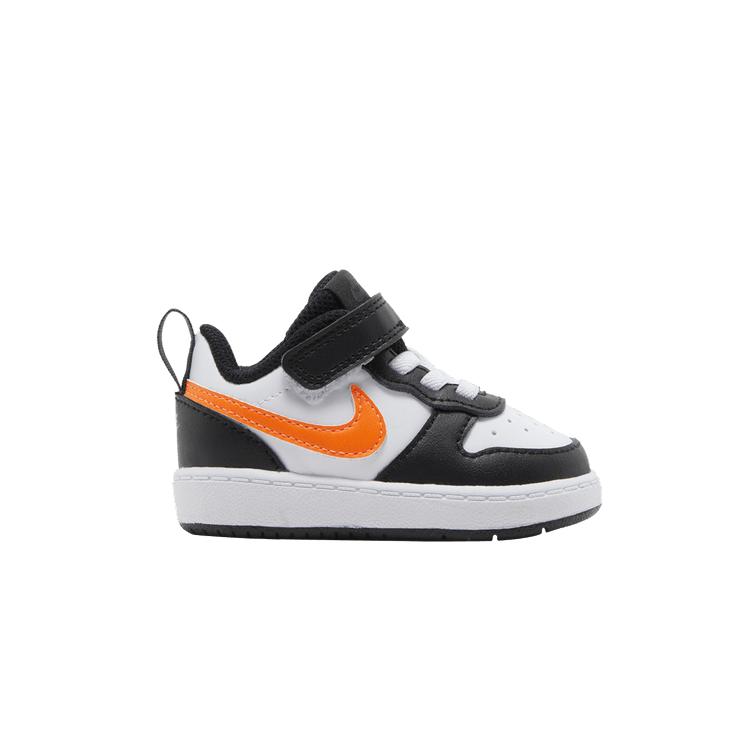 Nike Court Borough Low 2 TD White Black Orange 23.5