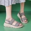 Women'S Sweat Sandals Arch Support Cushioned Hiking Sandal Lightweight Open Toe Sport Walking Shoes Slingback Outdoor Shoe