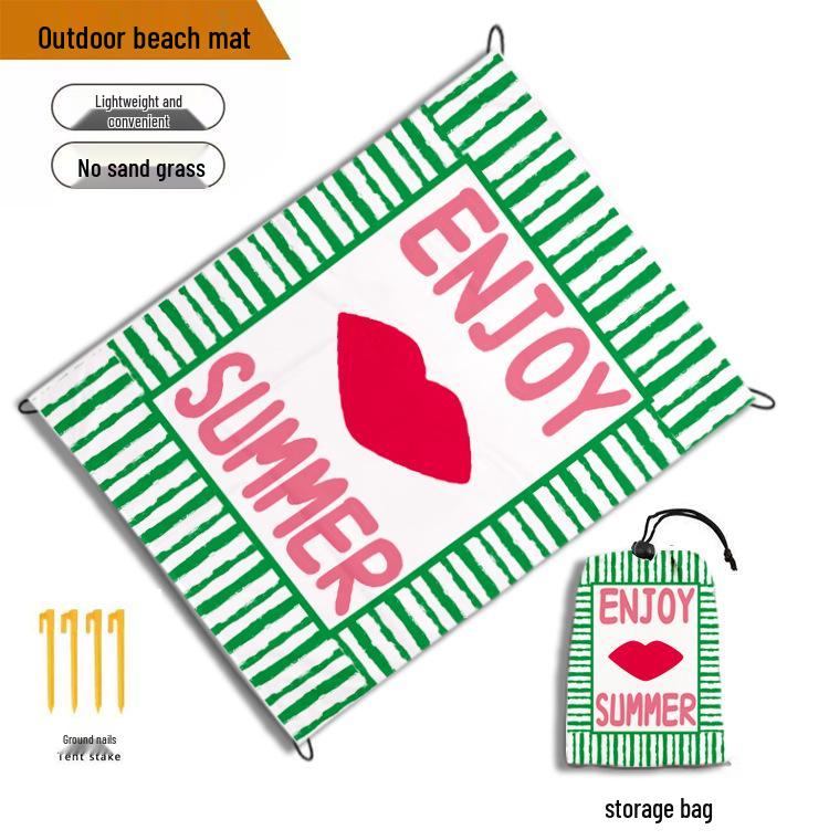 Portable Waterproof Ultralight Camping & Beach Mat - Moisture-Proof and Foldable