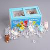 Simulation Resin Accessories Ice Cream Cabinet Cartoon Animal Popsicle Diy Jewelry Accessories Materials Children'S Play House Toys
