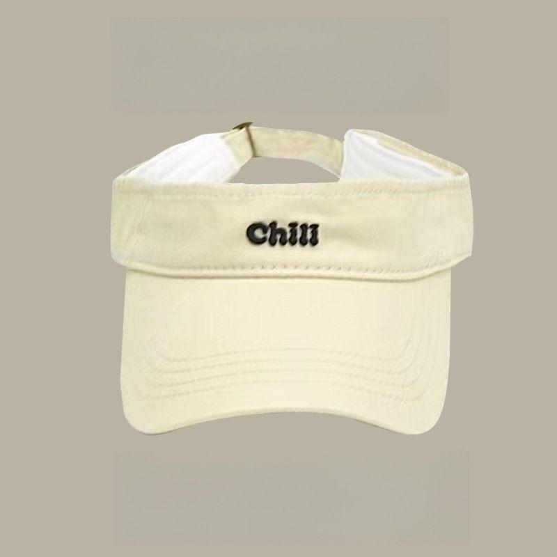 

2025 New Arrival Women s Air Top Sun-Shade Sun Protection Hat Outdoor Quick-Drying Letters Embroider Sports Running Peaked Cap Men Beige
