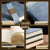 A5 Business Leather Notebook with Logo and Buckle - Gift Box Included