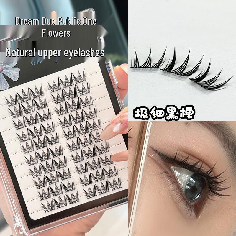 

Mengduo Princess Cat Ear Flower Eyelashes - Sweet & Easy Barbie Style.