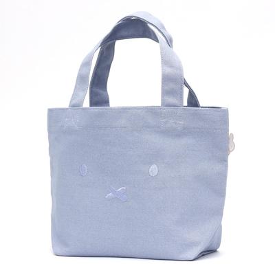 Hapitas Miffy Mini Tote Bag, 6075 S, Light Blue Face