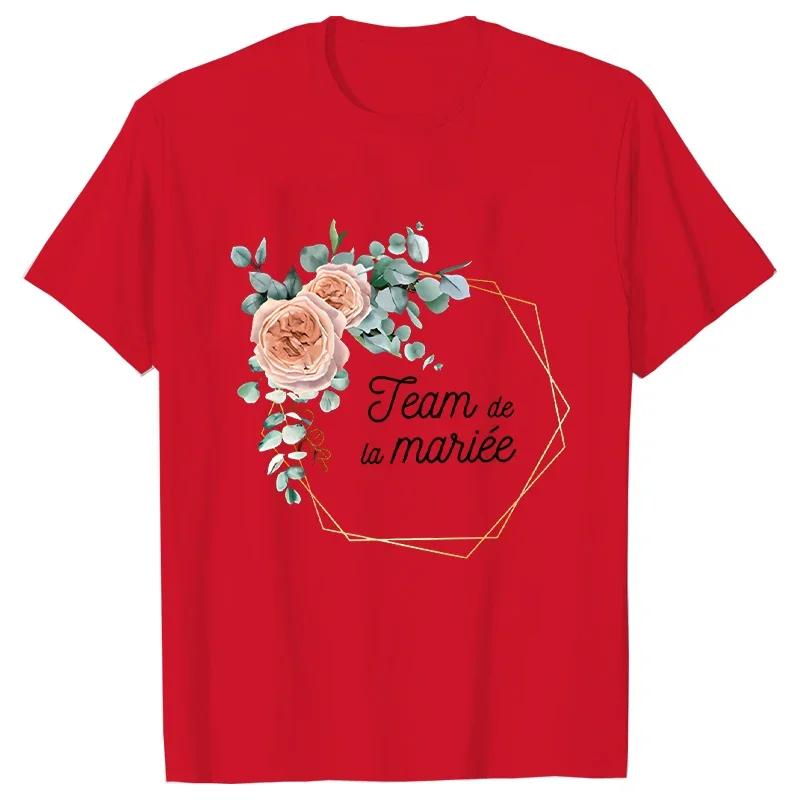 

Single Farewell Hen Party Tees Shirt EVJF Future Bride Tshirt Team Bride Tshirt Bridesmaid Bridal Wedding Tops Aesthetic Clothes S