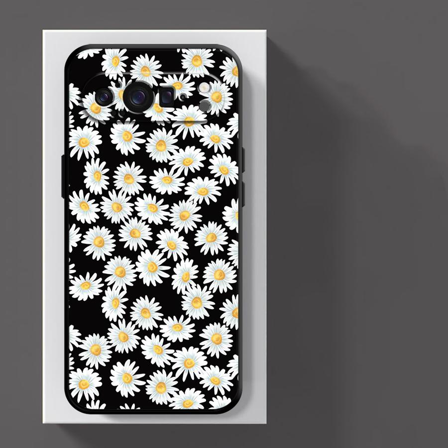 

Daisy Case for Google Pixel 10A 10 9 Pro XL 7a 6a 6 7 8 Pro 8a 9a Funda Phone Cover Google Pixel 6a