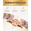 MagnetRX® Copper Bracelet for Men - EllipseMAX 5X Strength 5,000 Gauss Magnets - Premium Mens Copper Bracelet with Adjustable Length (Tire Track)