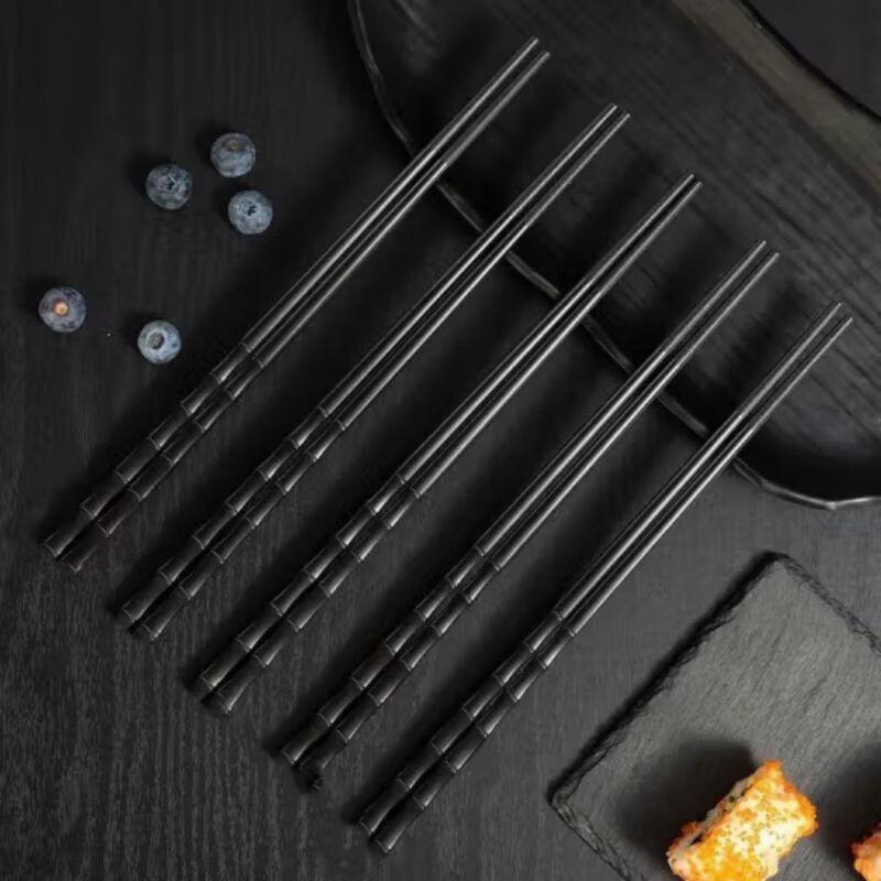 Minai Reusable Non-Slip Alloy Chopsticks